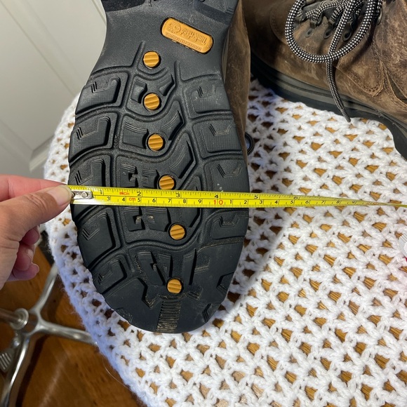 Timberland White Ledge Hiking Boots WP Mid-Cut Ankle Brown Black Waterproof 12 W - Picture 12 of 17